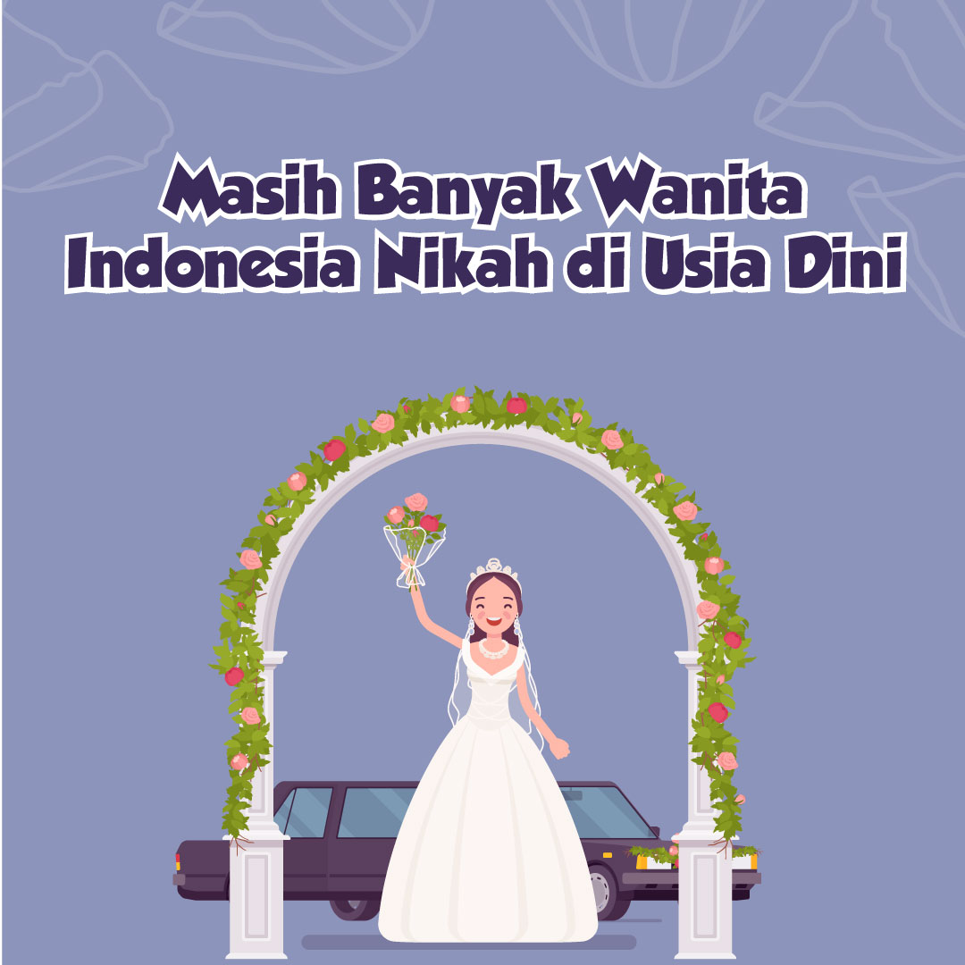 Masih Banyak Wanita Indonesia Nikah di Usia Dini